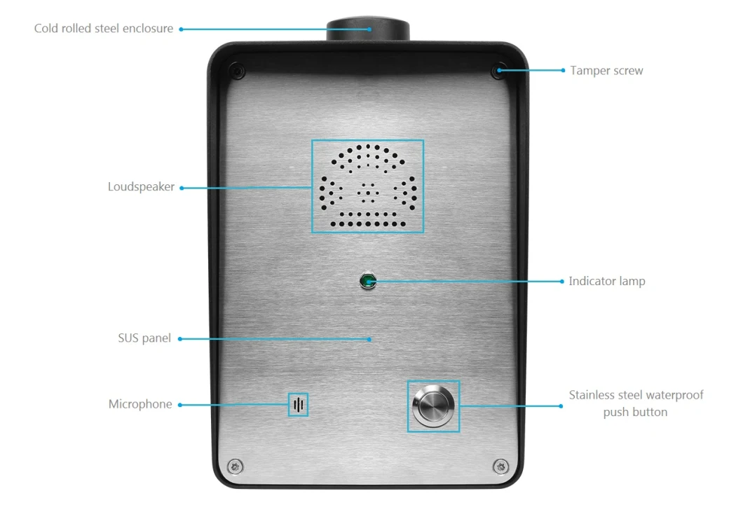 Rugged Outdoor Weatherproof Telephone