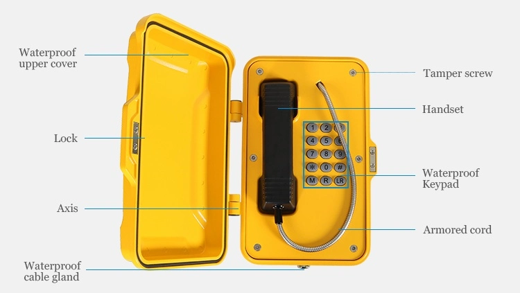 IP / VoIP Weatherproof Telephone Case