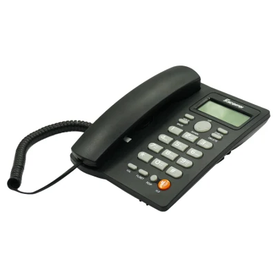 Hochwertiges Anrufer-ID-Telefon mit zwei Leitungen und wetterfestem pH208