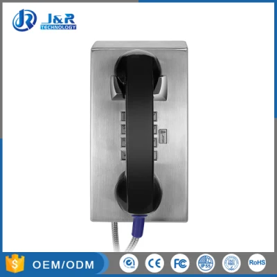 Vandalensicheres Häftlingstelefon, SIP/VoIP-Gefängnistelefon mit Lautstärkeregler